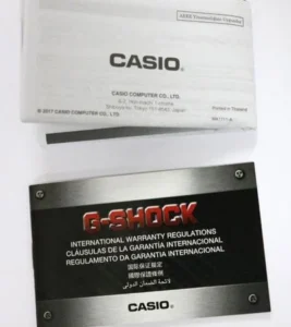 bảo hành Casio