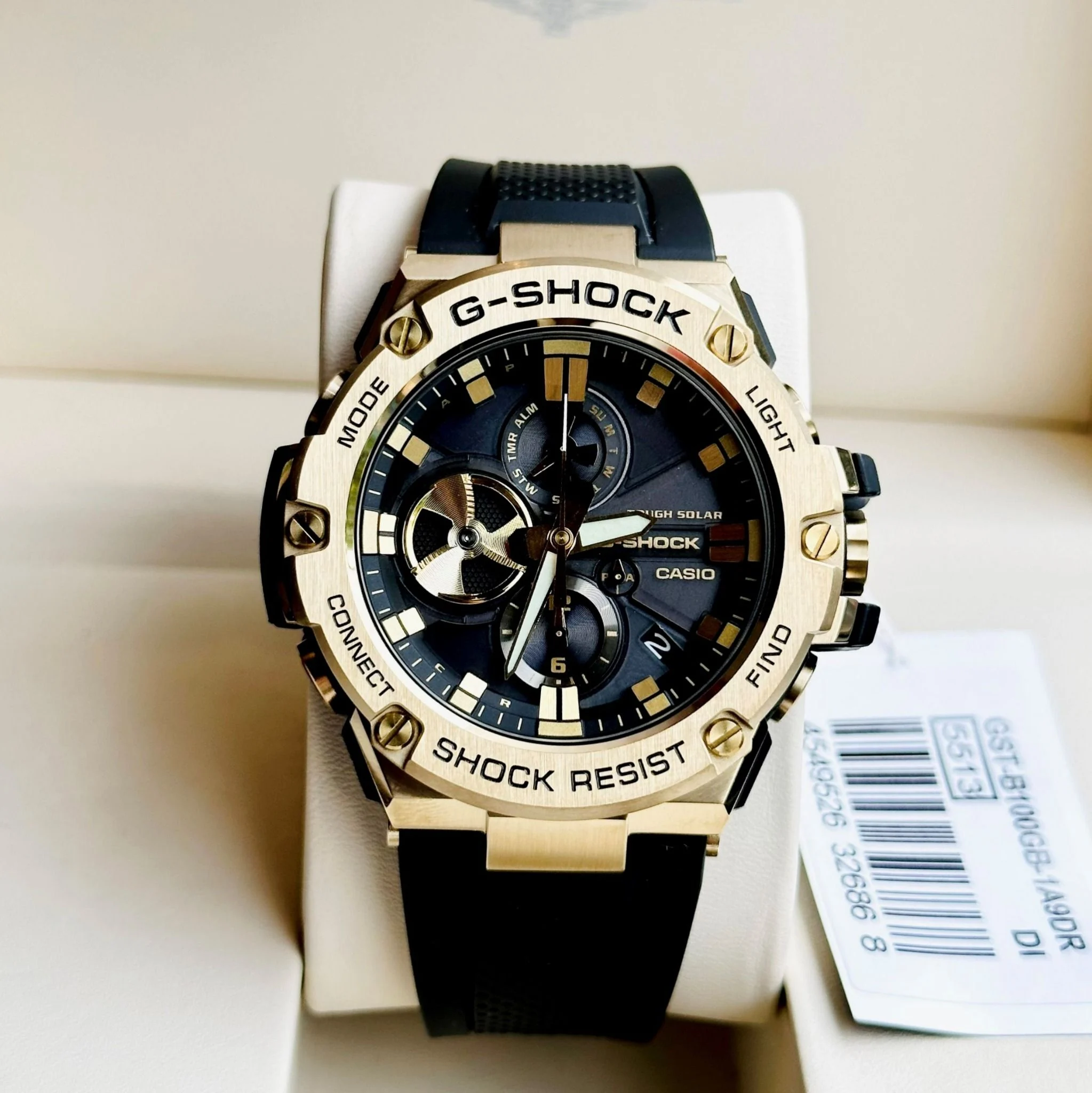 Cách phân biệt đồng hồ Casio máy pin (Quartz) và pin năng lượng mặt trời (Tough Solar)